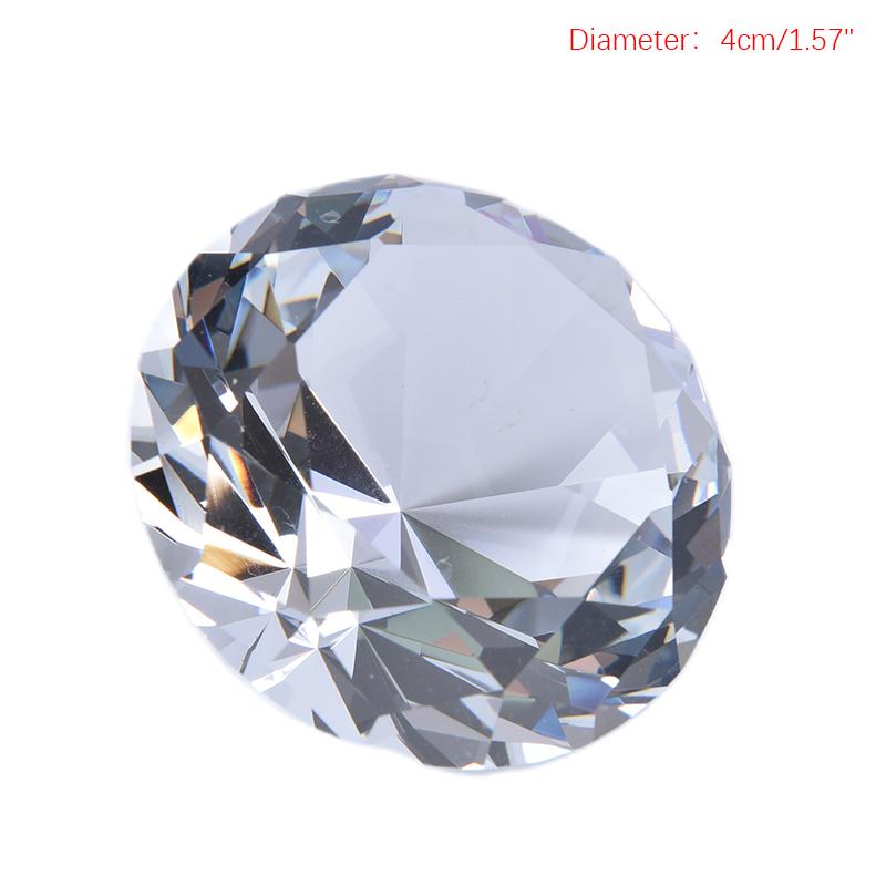 Product Introduction of Clear Paperweight Faceted Cut  Giant   Decor Craft 37
