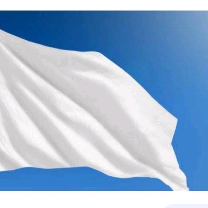 bendera polos putih sudah jahit berbagai ukuran 0
