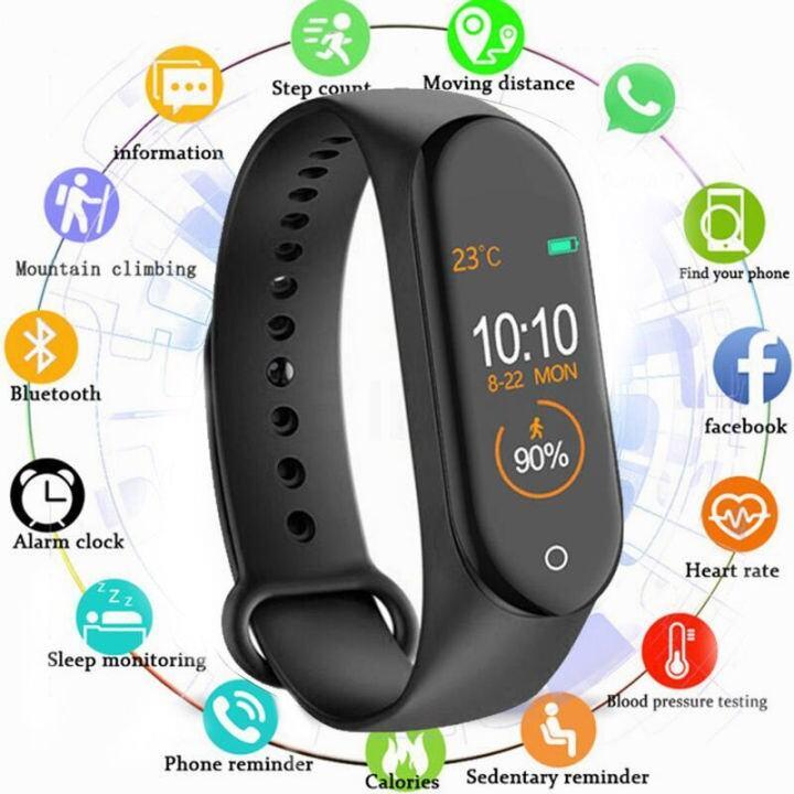 Đồng Hồ Thông Minh Chính Hãng 115PLUS, Dành Cho Nam Và Nữ, Không Thấm Nước, Có Bluetooth, Vòng Đeo Tay Nữ, Theo Dõi Nhịp Tim Và Thể Dục, Thích Hợp Cho Thể Thao, Y68 / D18, Miễn Phí Vận Chuyển Smartwatch Titan 1