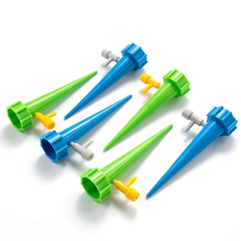 fingyout- 6Pcs Adjustable DIY Flow Drip Water Spikes Automatic - TikTok ...