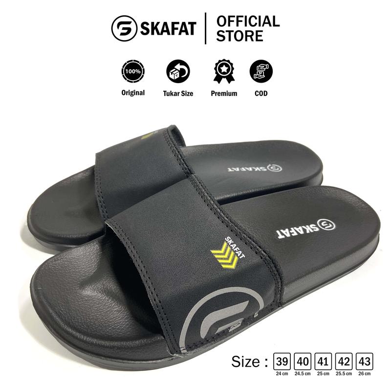 SKAFAT PROMO Sale Sendal Slop Sandal Slop pria Original Sendal Slop karet Sendal slide Sendal Distro original kekinian 1