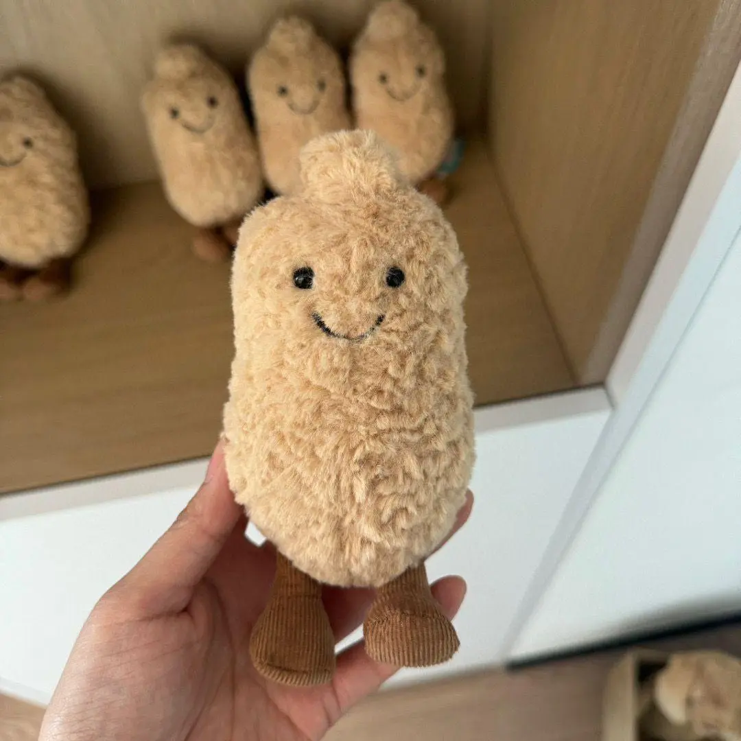 Jellycat Peanut Doll Pendant Strawberry Orange Bag Doll Accessories Plush Toy Super Soft Girl