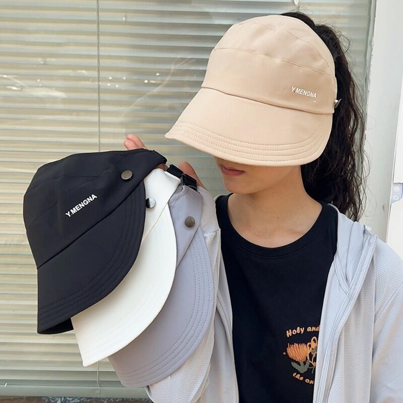 Product Introduction of Eave Protection for Women Anti-UV, Adjustable, Foldable Empty Top Hat Large Brim Sun Caps - Travel Visor Sunshade Beach Cap 47