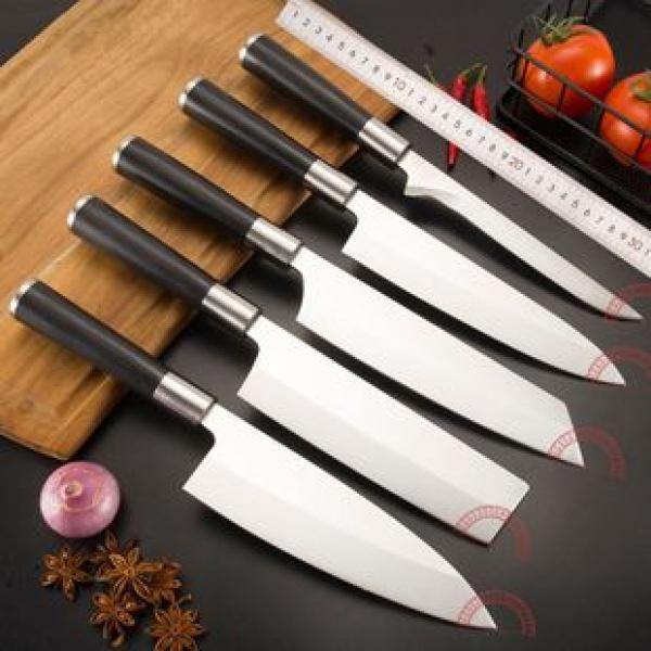 Product Introduction of Fruit Knife Color Wooden Handle Household Kitchen Stainless Steel Multi-Purpose Knife Sharp Japanese Style Small Kitchen Knives Slicing Knife Small Kitchen Knife 19