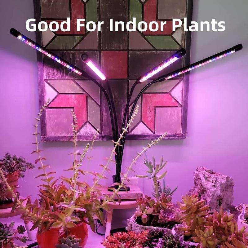 USB 80 Leds Indoor Plant Grow Light for Summer, 1 Count Dimmable Grow Light with Timing Setting for Indoor & Kitchen Plant, LED Light, Garden Supplies, Pot, Modern, Home 4
