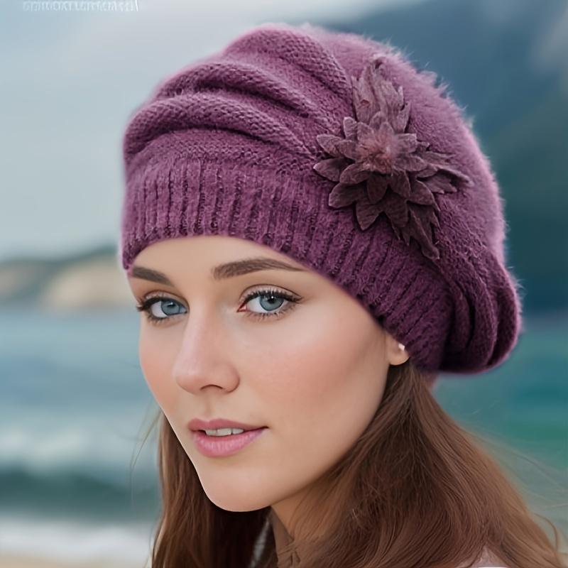 Winter Chic Slouchy Beanie Hat - Soft Acrylic Knit, Elastic, Packable, and Warm Perfect for Christmas, Autumn, Daily Use jewelry 7