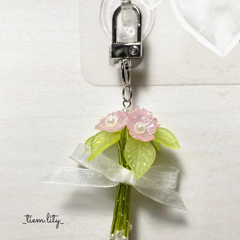 ￼[Tiệm Lity] Móc khoá Bouquet - Móc khoá handmade 5