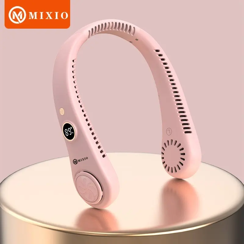 MIXIO M69 Kipas Angin Leher Portable Premium Sport Lazy Neck Fan 4