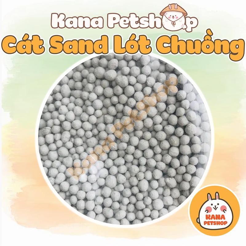 Cát Sand Trắng . 1KG Lót Chuồng Vệ Sinh Cho Hamster, Nhím , Sóc