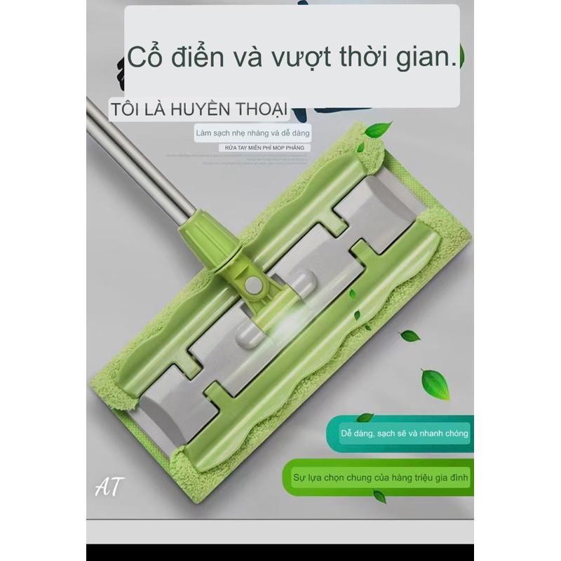 Huyền Thoại Chổi Lau Kẹp Khăn Đa Năng Thế Hệ Mới PVC Cao Cấp Dễ Tháo Rời Khăn Gập Gọn Cây Lau Nhà Làm Sạch Sẽ Nhanh Chóng
