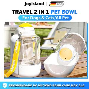 [New!] BPA Free 2-in1 Pet Bottle - 1000ml Water+350ml Food | Province Trips Essential | Leakproof