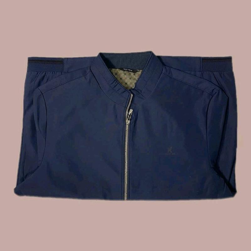 Áo khoác gió nam trung niên có khả năng chống nước lót lụa cao cấp 2 lớp có túi - Menswear Jacket Nhung 2