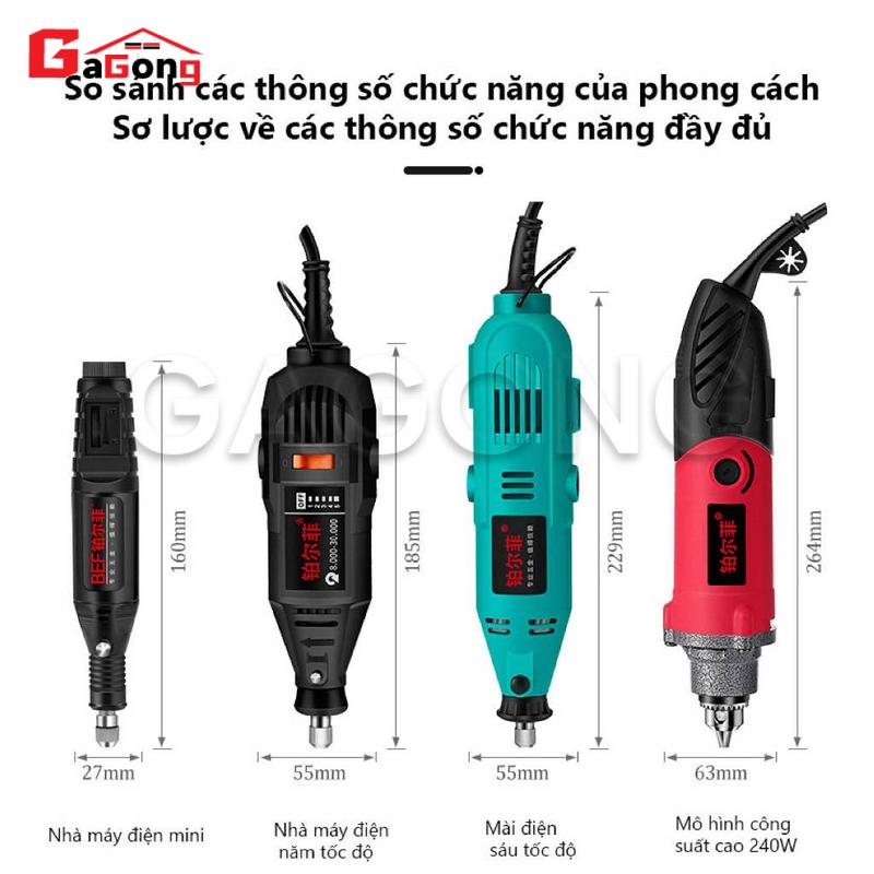 Máy mài khuôn, mài đánh bóng mini Cắt, khắc, phay, mài, vẽ, cắt tỉa, đánh bóng