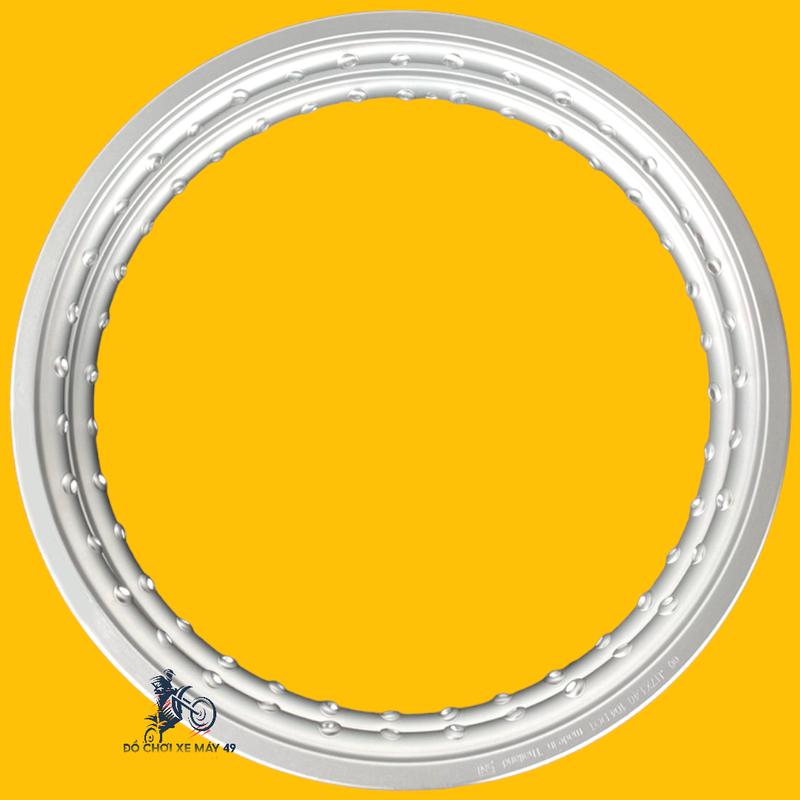 Cặp Niềng Nhôm Dale Bạc-Đen Thái Lan Bản  1.4+1.4 (x17)Gắn Dream, Wave, Sirius, Jupiter, Exciter Phụ Tùng