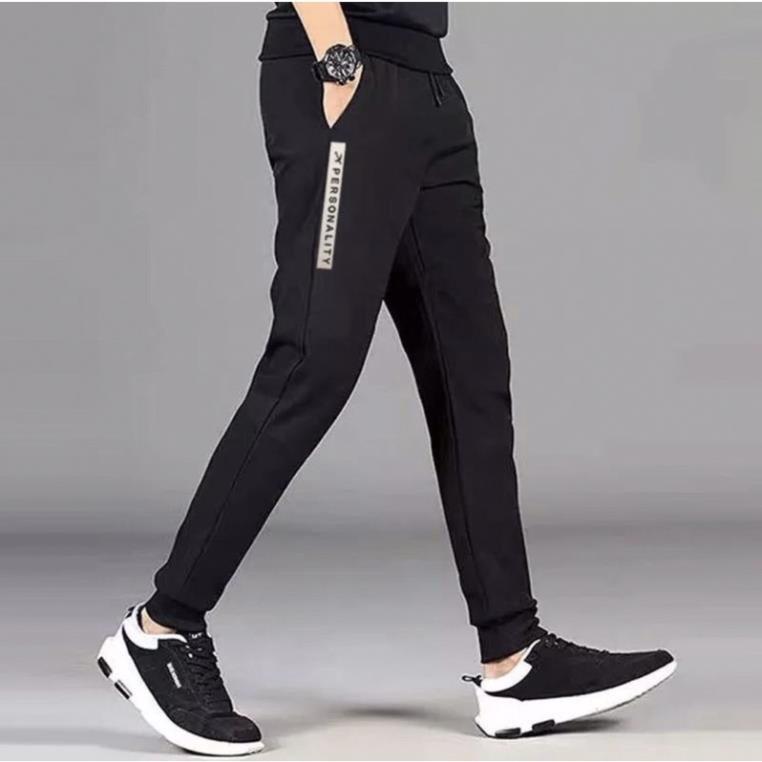 Quần Dài Jogger Nam Phong Cách Hàn Quốc Bo Gấu In Hình Trẻ Trung,Chất Vải Đẹp Co Giãn Tốt Sport Tập Gym Sport Tập Gym 4