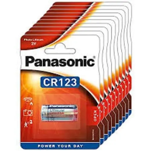 Baterai Panasonic CR123 / Battery CR123 Lithium Power / Baterei CR 123 1