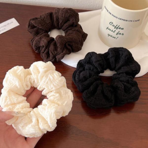 Product Introduction of Ikat Kepala, Warna Kopi Teh Buih, Fesyen, Ikat Rambut Span, Klip Rambut Mahkota Tinggi, Ikat Rambut Mutiara Jalinan Gadis, Aksesori Rambut Korea dan Jepun 15