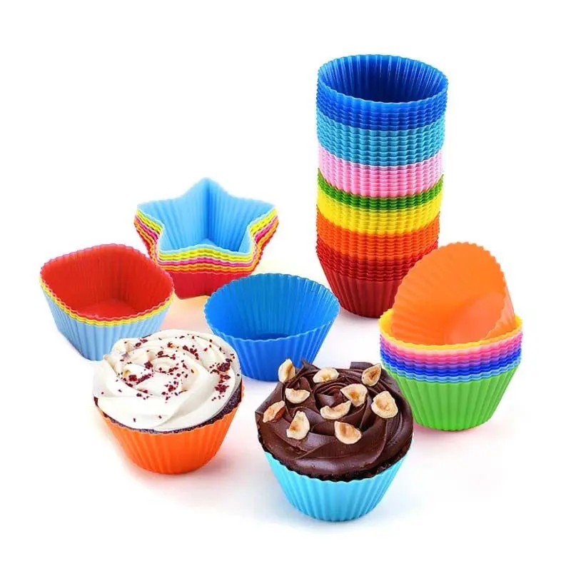 SILICONE CUPCAKE CASE ANEKA BENTUK MOLD