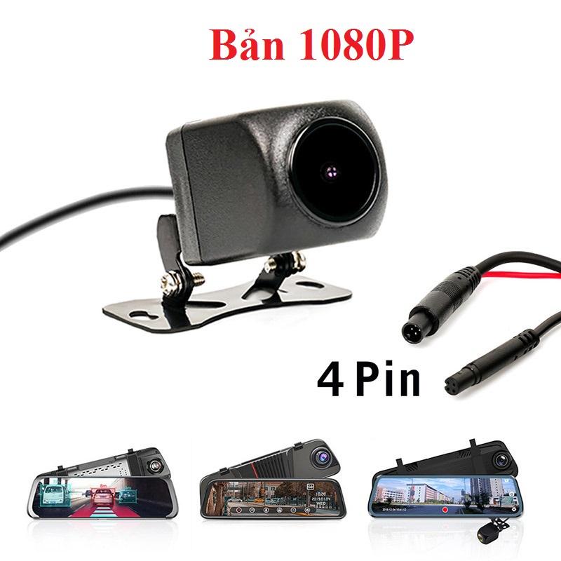 Cam lùi 720P-1080P 5kim 4led 720p cho cam hành trình, G39, D10, mắt cam 4 kim cho màn hình android hoặc gương cảm ứng, dây nối tín hiệu 6-15m cho các hệ 4 pims và 5 pins camera hanh