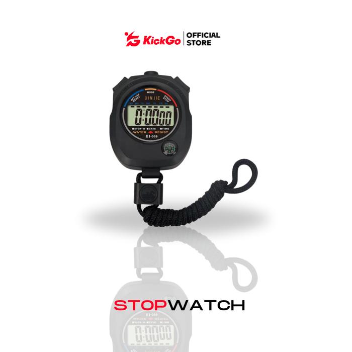 Gambar KickGo Stopwatch LCD Timer Alat Pengukur Waktu Olahraga Sepakbola Basket Renang dari KickGoOfficialStore Kab. Tangerang Tokopedia