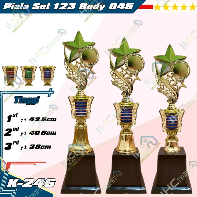 Piala set 123 body 045 k246 4