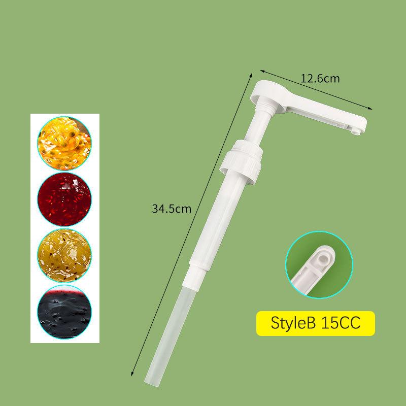 Product Introduction of Syrup Pumps Dispenser Replacement Sauce Pressure Nozzle Bottle Pump Containers for Coffee Kitchen Seasoning Liquid 38