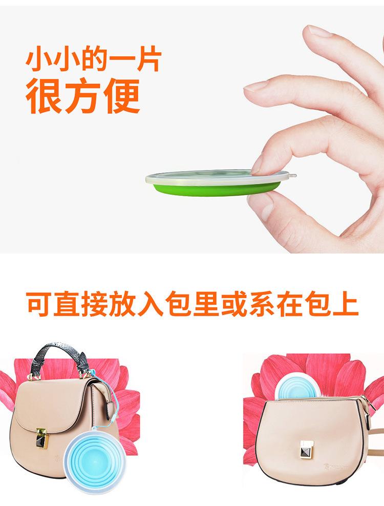Product Introduction of 2025 Foldable Cup Retractable Silicone Folding Water Bottle Portable Personal Cup 180ml Multi-color 9