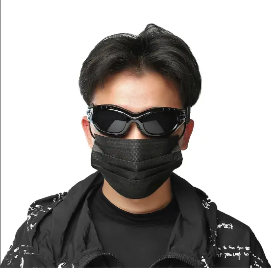 Kacamata Olahraga Polarized UV Protection Desain Bulat dengan Strap Adjustable Anti Angin dan Debu Material Polikarbonat Sesuai Gambar 3