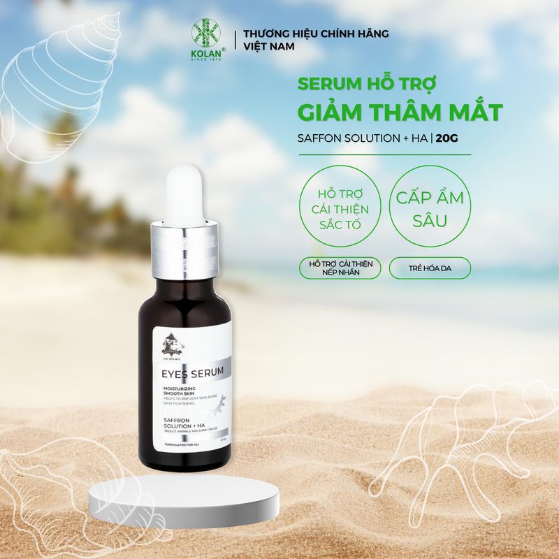 Serum Hỗ Trợ Giảm Thâm Mắt Và Nếp Nhăn KOLAN 20ml Skincare