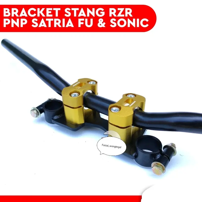 BREKET DUDUKAN RESSER HONDA SONIC & SUZUKI SATRIA BREKET DUDUKAN RESSER HONDA SONIC & SUZUKI SATRIA STANG RZR PNP 3