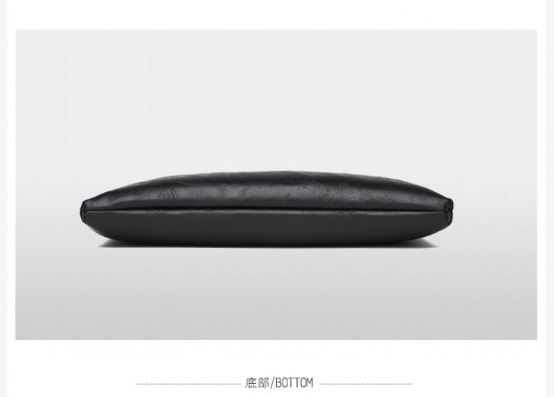 Product Introduction of Men's 2024 New Casual Men's Clutch Pu Soft Leather Men's Bag Mobile Phone Bag Large-Capacity Wallet 18