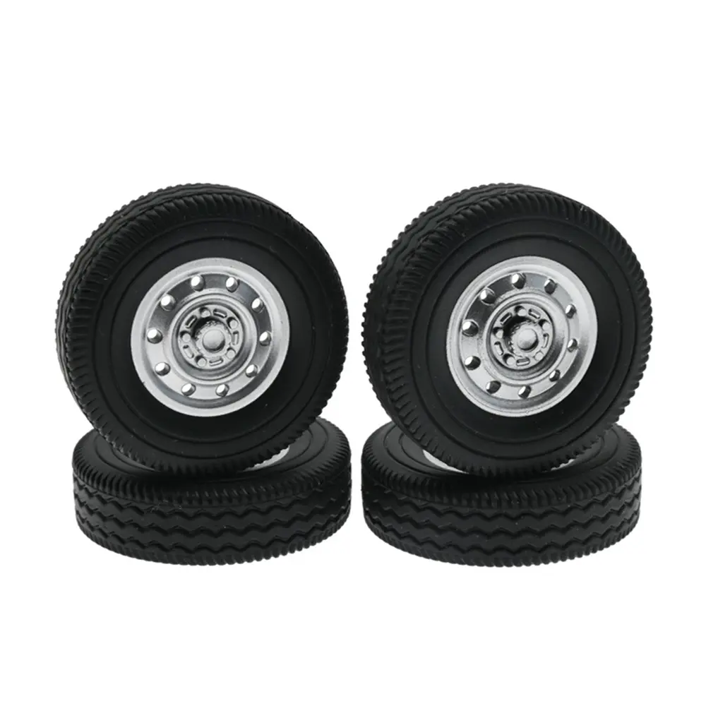 【Hải ngoại】Lốp Xe, 4 Cái, Cho Xe Tải Trôi Dạt D12 Mini 1 / 16 RC Phụ Kiện Phụ Tùng Xe Hơi