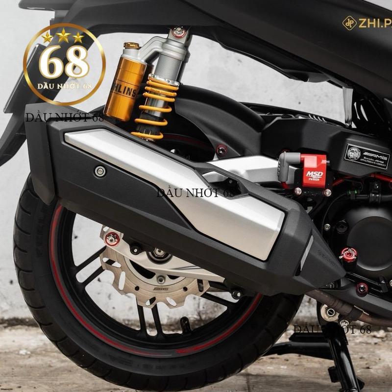 Ốp pô Honda SH 125i/150i 2020- 2024 KIỂU DÁNG SH 350i phụ kiện xe máy Phụ Tùng Phụ Tùng