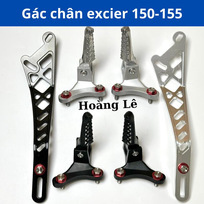 Gác chân Malay exciter 150  exciter 155 ( tặng kèm 5 ốc và 5 long đền đỏ) Pát pô dày 10ly Phụ Kiện Phụ Tùng