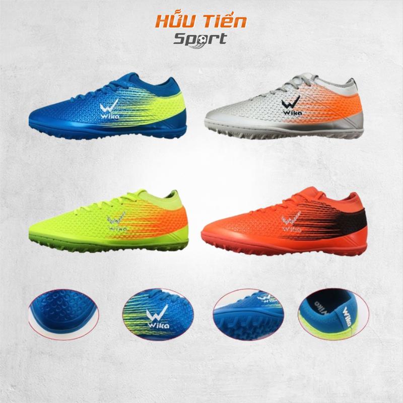Giày đá bóng, Giày Wika Flash chính hãng đá banh sân cỏ nhân tạo đinh TF Full box Sneaker Sport Giày Thể Thao