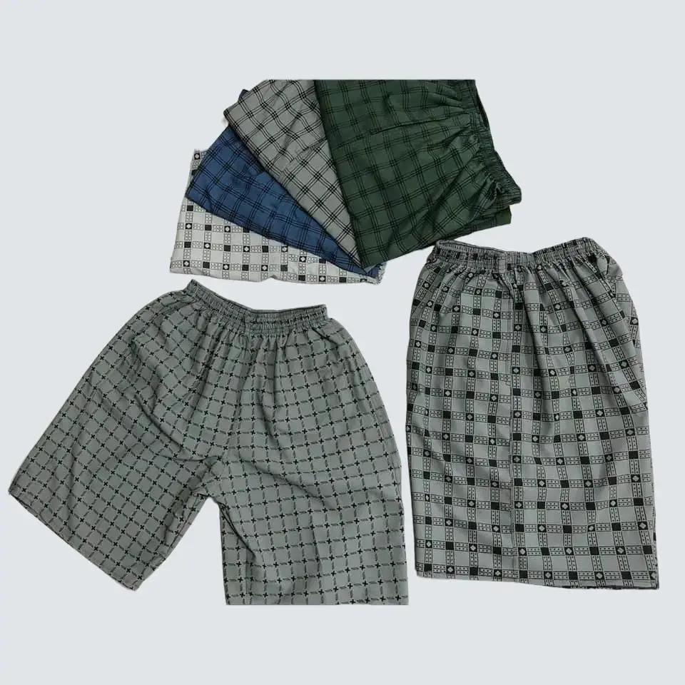 Combo 5 Quần Short,Quần đùi Nam lưng thun trung niên vải mềm mát thấm hút tôt Nhung Menswear