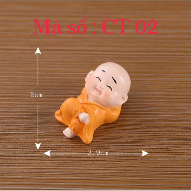 tượng chú tiễu mini trang trí tiểu cảnh Decor Decor Phòng Trang Trí Nhà 1