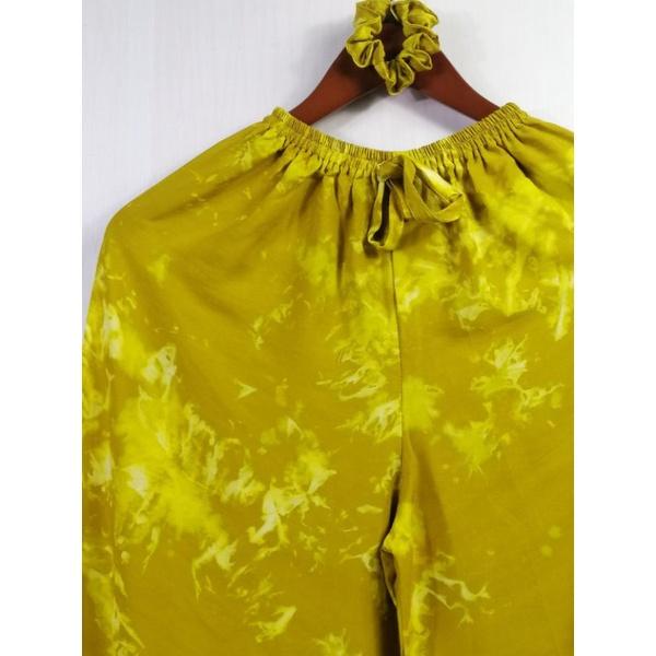 Celana Kulot 7/8 Rayon Tie Dye Anak (5-12 th) Free Scrunchies 1