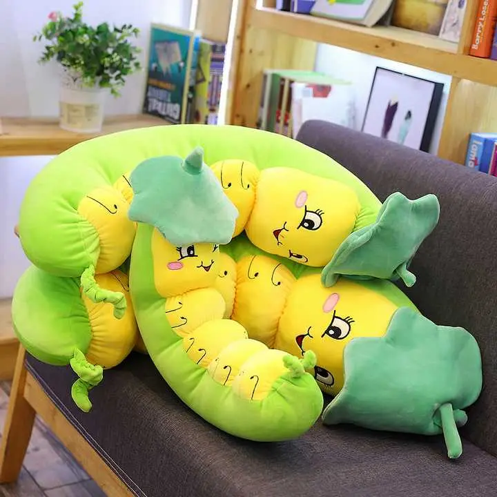 Gấu bông con sâu mềm mịn dễ thương kích thước 40 cm