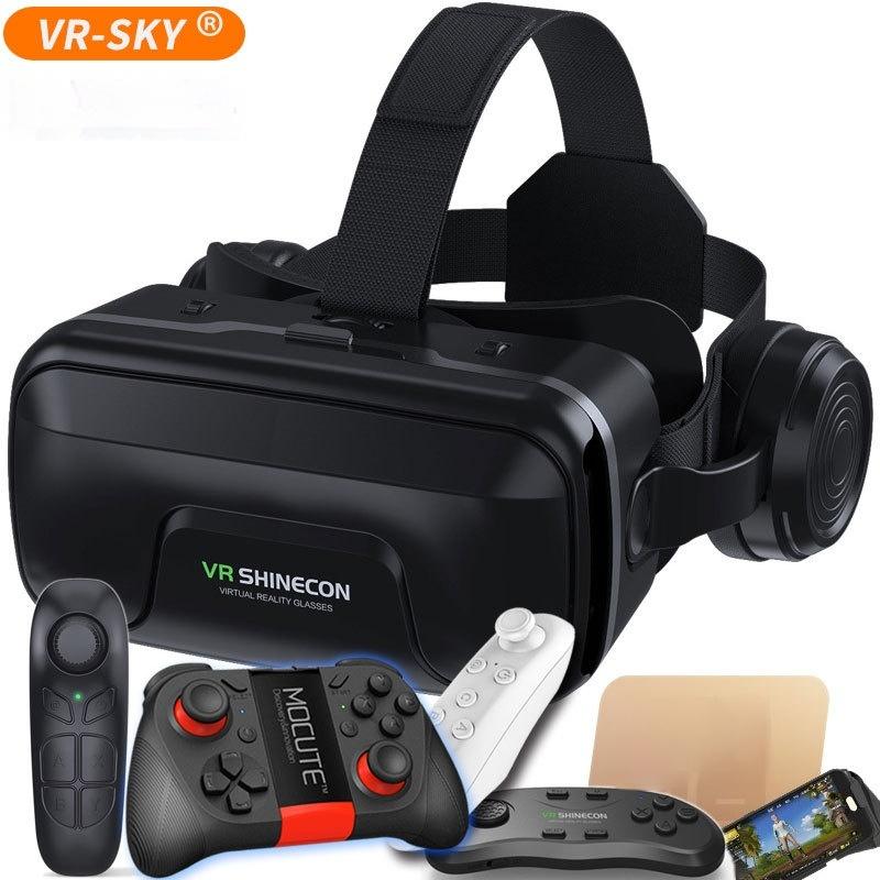 VR SHINECON G04EA 10.0 Virtual Reality Helmet 3D Glasses Casque For Smartphone Smart Phone Goggles Headset Video Game Binoculars - Image 23