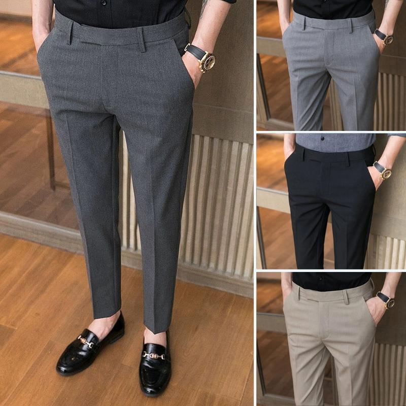 Quần Âu Nam Công sở đẹp cao cấp ,  Cạp Cài Ẩn Sang Trọng Dáng Hàn Quốc Trẻ Trung Bigsize - Menswear, Pants