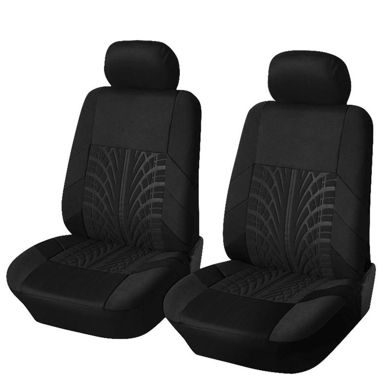 Universal Car Seat Protective Cover for 2 Front Seats, 2 Sets Breathable Car Seat Cover, Comfortable Car Seat Protector, Car Interior Accessory 1
