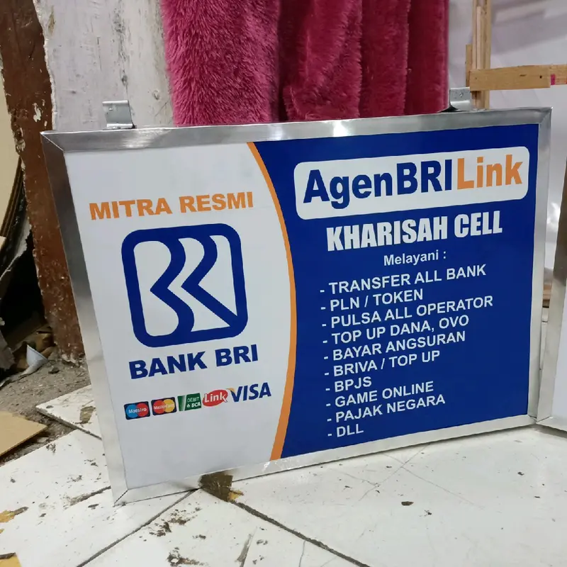 NEON BOX AKRILIK UK 30X45 DISEN SUKA SUKA 1