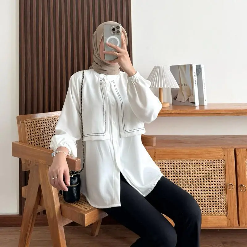 TRIANA BLOUSE shakilla layer new 1