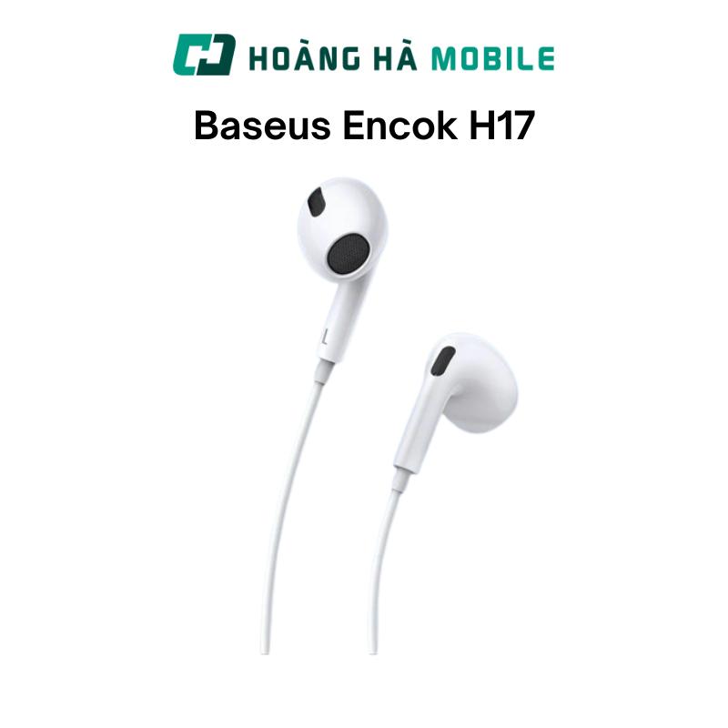 Tai nghe có dây Baseus Encok H17 - Chính hãng