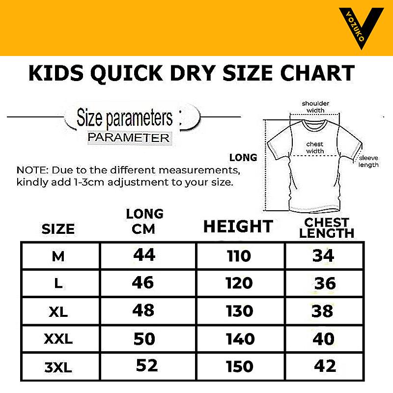 Kids Quick Dry T shirt Dry Fit sports t-shirt kids clothes suitable for hot weather outdoor wear 8