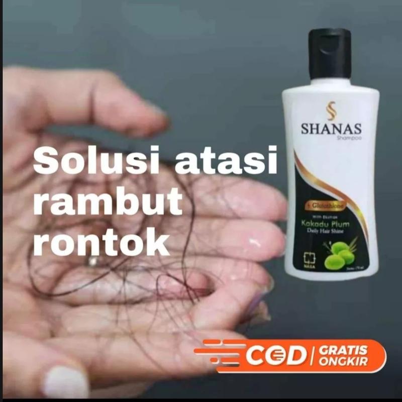 COD - Shampoo biar rambut gak rontok sampo buat rambut perontok parah shampo anti rontok shampo anti ketombe 0