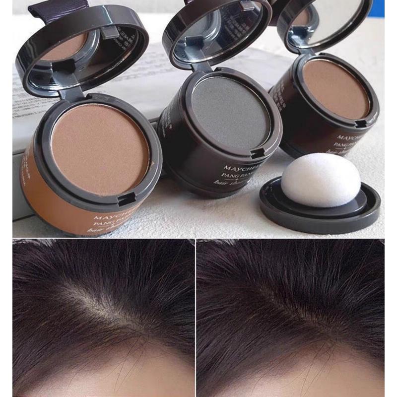 Phấn che hói MAYCHEER dặm chân tóc che hói thưa đầu bền màu lâu trôi dạng bột mịn