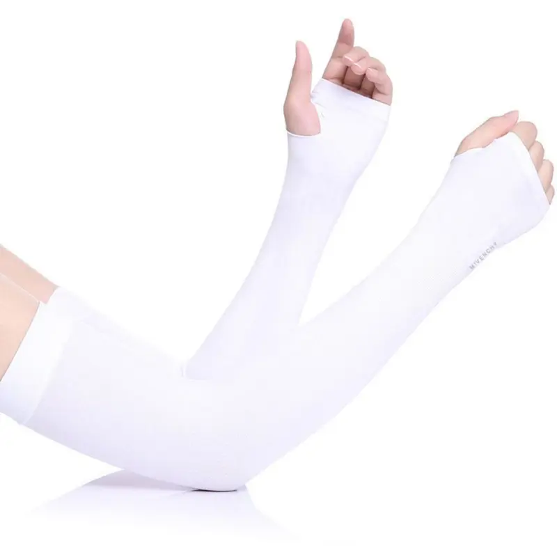 Găng tay chống nắng hạn chế tia UV xỏ ngón mềm mại thoáng mát, Bao tay đi đường chống bụi co dãn tối đa LoveTop P020 Chống Trơn Chống Trơn Trượt 2