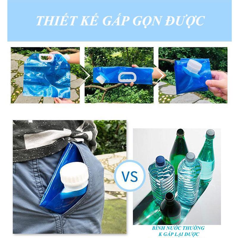 Túi đựng nước túi nước 5l 10l bình đựng nước 5